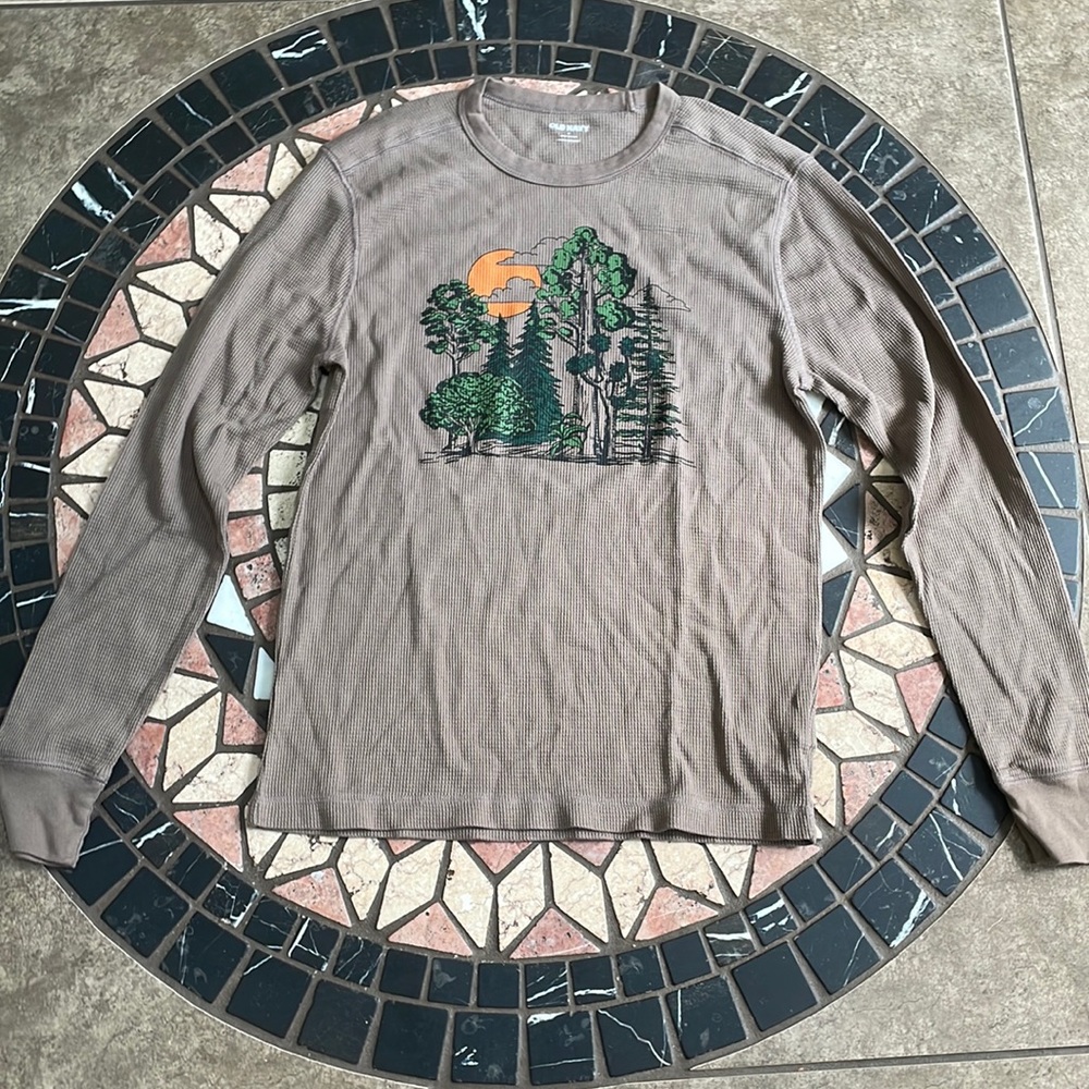 Old Navy Brown Long Sleeve: adult small
